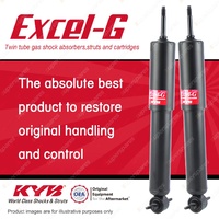 2x Front KYB Excel-G Shock Absorbers for Mitsubishi L200 Express MA MB MC MD 4WD