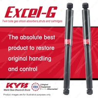 2x Rear KYB Excel-G Shock Absorbers for Mitsubishi L200 Express MB MB MC MD RWD