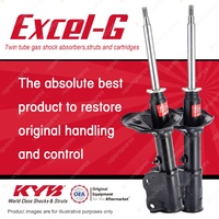 2x Front KYB Excel-G Strut Shock Absorbers for Mitsubishi Lancer CC CE I4 FWD