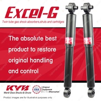 2x Rear KYB Excel-G Shock Absorbers for Mitsubishi Nimbus UA UB UC I4 FWD Wagon