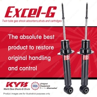 2x Front KYB Excel-G Shock Absorbers for Mitsubishi Pajero NS NT NW NX 4WD Wagon