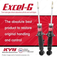 2x Front KYB Excel-G Shock Absorbers for Nissan 300ZX Z32 VG30DE 3.0 V6 RWD