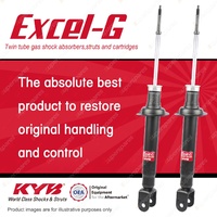 2x Rear KYB Excel-G Shock Absorbers for Nissan 300ZX Z32 Skyline R32