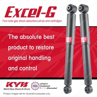 2x Rear KYB Excel-G Shock Absorbers for Nissan Dualis J10 DT4 I4 AWD FWD Wagon