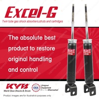 2x Rear KYB Excel-G Shock Absorbers for Nissan Elgrand E51 V6 RWD 4WD Wagon
