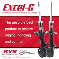 2x Front KYB Excel-G Strut Shock Absorbers for Nissan Micra March K12 2002-2010