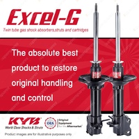 2x Rear KYB Excel-G Strut Shock Absorbers for Nissan NX NX-R B13 Pulsar N14