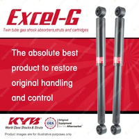 2x Rear KYB Excel-G Shock Absorbers for Nissan Pathfinder R50 VG33E 3.3 V6 4WD