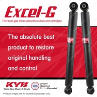 2x Rear KYB Excel-G Shock Absorbers for Nissan X-Trail T32 DT4 FWD 4WD Wagon