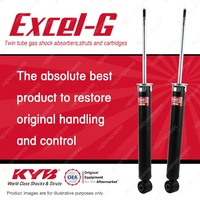 2x Rear KYB Excel-G Shock Absorbers for Opel Insignia GA A20DTH 2.0 I4 FWD