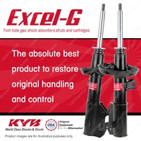 2x Front KYB Excel-G Strut Shock Absorbers for Opel Zafira ZJ I4 FWD Wagon