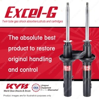 2x Front KYB Excel-G Strut Shock Absorbers for Peugeot 205 I4 FWD Hatch 84-95