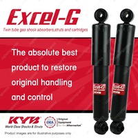 2x Rear KYB Excel-G Shock Absorbers for Peugeot 205 I4 FWD 1.6 2.0 Hatch