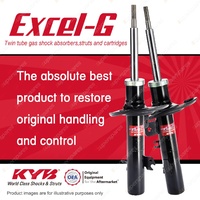 2x Front KYB Excel-G Strut Shock Absorbers for Peugeot 207 5FW 9HZ 5FS 9HR FWD
