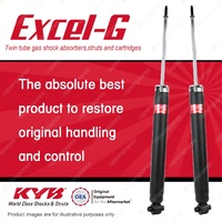 2x Rear KYB Excel-G Shock Absorbers for Peugeot 3008 9HZ 9HR RHH I4 DT4 FWD