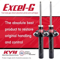 2x Front KYB Excel-G Strut Shock Absorbers for Peugeot 309 1.6 I4 FWD Hatch