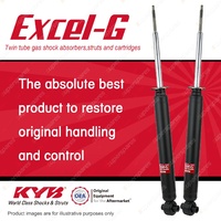 2x Rear KYB Excel-G Shock Absorbers for Peugeot 406 XFZ XFX V6 FWD Coupe