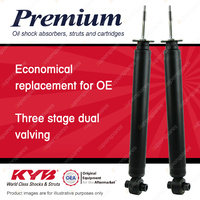 2x Rear KYB Premium Shock Absorbers for Peugeot 406 XFZ D8 ES9J4 2.9 V6 FWD