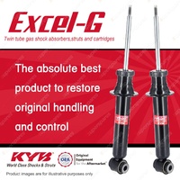 2x Front KYB Excel-G Shock Absorbers for Peugeot 508 4HL DW12 2.2 DT4 FWD 11-15