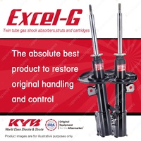 2x Front KYB Excel-G Strut Shock Absorbers for Renault Koleos H45 Wagon 08-ON