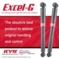 2x Rear KYB Excel-G Shock Absorbers for Renault Koleos H45 Wagon 2008-On