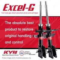 2x Front KYB Excel-G Strut Shock Absorbers for Renault Laguna DT4 V6 FWD 02-07