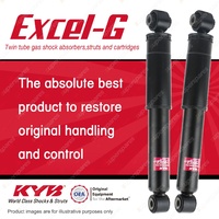 2x Rear KYB Excel-G Shock Absorbers for Renault Master X62 DT4 FWD RWD 11-On