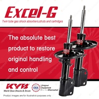 2x Front KYB Excel-G Strut Shocks for Renault Megane X32 X95 B95 B95 E95 K95