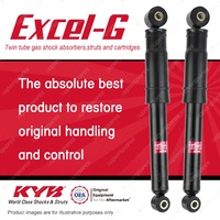 2x Rear KYB Excel-G Shock Absorbers for Renault Trafic L1H1 L2H1 DT4 I4 FWD