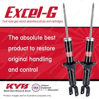 2x Rear KYB Excel-G Shock Absorbers for Rover 416 420 Sedan Hatch 86-00