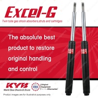 2x Front KYB Excel-G Cartrige Shock Absorbers for Saab 900 I4 V6 FWD Convertible