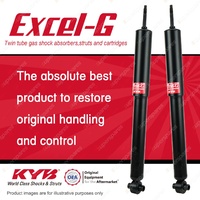 2x Rear KYB Excel-G Shock Absorbers for Saab 900 I4 FWD 2.0 2.1 83-93