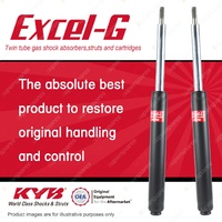 2x Front KYB Excel-G Cartrige Shock Absorbers for Saab 9-3 YS3D I4 FWD 98-04