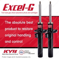 2x Front KYB Excel-G Strut Shock Absorbers for Skoda Superb 3T Octavia 1Z