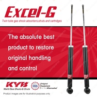 2x Rear KYB Excel-G Shock Absorbers for Smart Forfour I4 FWD Hatch 04-07