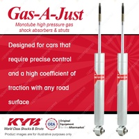 2x Rear KYB Gas-A-Just Shock Absorbers for Smart Fortwo 451 I3 RWD 08-On