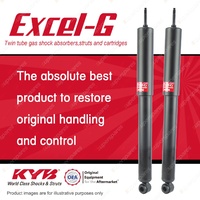 2x Rear KYB Excel-G Shock Absorbers for Ssangyong Musso 4WD Wagon 96-98