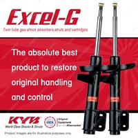 2x Front KYB Excel-G Strut Shock Absorbers for Subaru DL GL Leone AN5 EA82