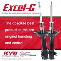 2x Front KYB Excel-G Strut Shock Absorbers for Subaru Forester SF5 F4 4WD Wagon