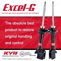 2x Rear KYB Excel-G Strut Shock Absorbers for Subaru Impreza GD9 GDA GDE F4 AWD