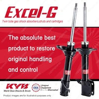 2x Rear KYB Excel-G Strut Shock Absorbers for Subaru Impreza GG9 GGA GGE GGG F4