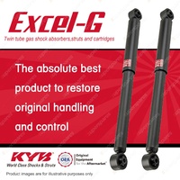 2x Rear KYB Excel-G Shock Absorbers for Subaru Leone AF1 AB2 AB4 AW4 F4 FWD