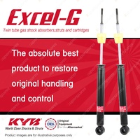 2x Rear KYB Excel-G Shock Absorbers for Suzuki Swift RS415 M15A 1.5 FWD Hatch