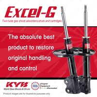 2x Front KYB Excel-G Shocks for Toyota Corolla Levin Sprinter AE 101R 102R 112R