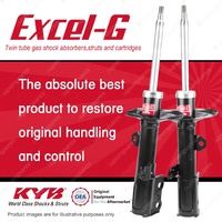 2x Front KYB Excel-G Strut Shock Absorbers for Toyota Corolla ZZE123R Sportivo