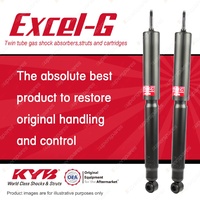 2x Rear KYB Excel-G Shock Absorbers for Toyota Crown MS112 5ME 2.8 I6 RWD Sedan