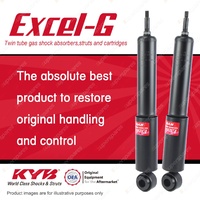 2x Rear KYB Excel-G Shock Absorbers for Toyota Hiace RCH12R RCH22R I4 RWD Van