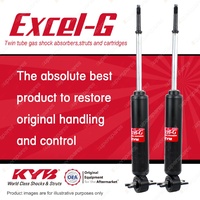 2x Front KYB Excel-G Shock Absorbers for Toyota Hilux RN20 12R 1.6 I4 RWD Ute