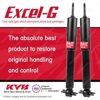 2x Front KYB Excel-G Shock Absorbers for Toyota Hilux YN LN 55 56 57 58 