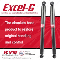 2x Rear KYB Excel-G Shock Absorbers for Toyota Hilux LN85R LN86R D4 RWD Ute